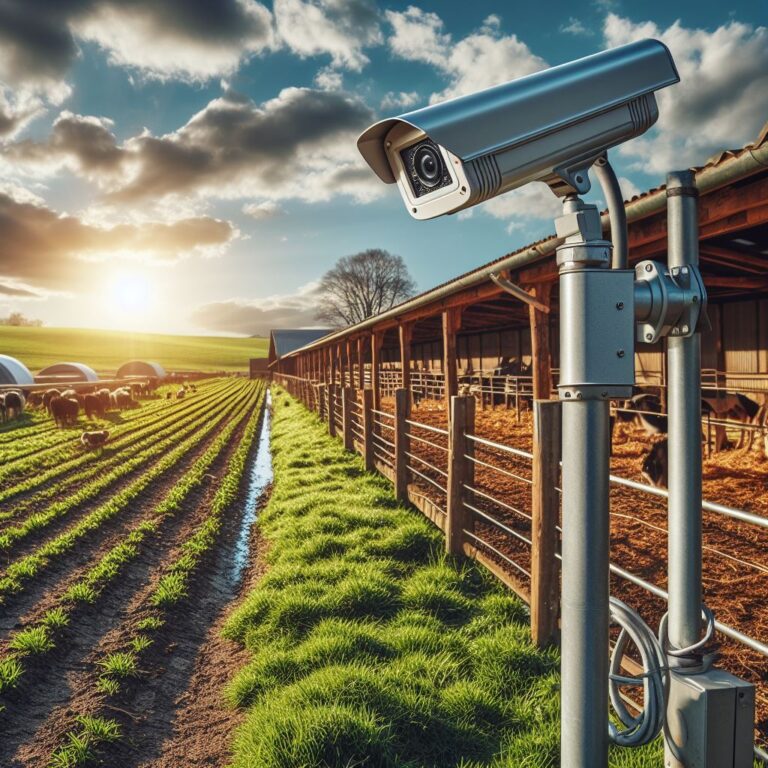 agricultural and farms fire and security systems . Installation and maintenance , high security innovations
